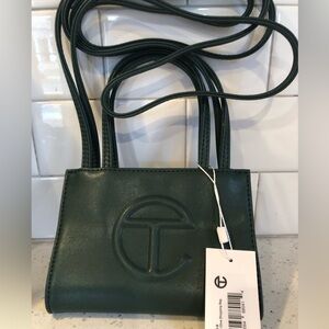Telfar Small Dark Olive Shopping Bag